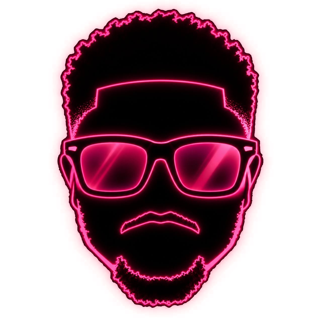 Sync_Pundit’s pink neon logo